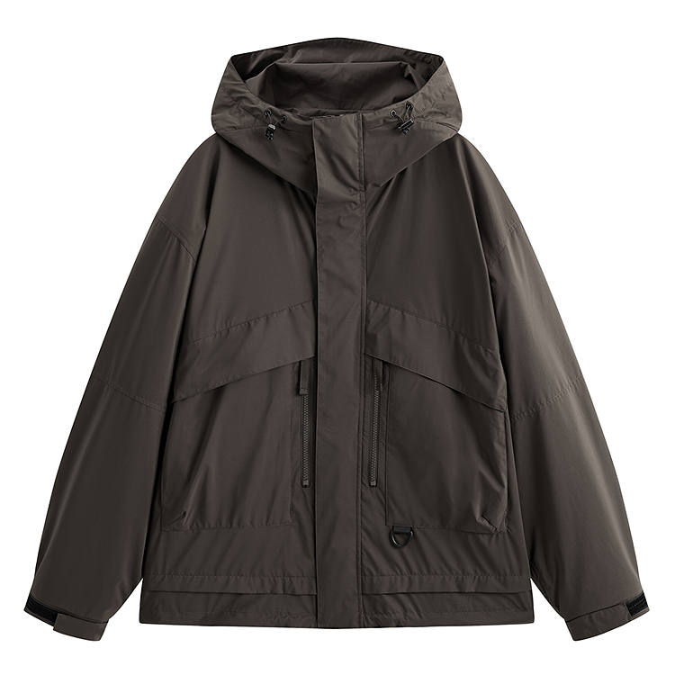 PEACEBIRD MEN Trendy Loose Fit Outdoor Casual Jacket Men's
