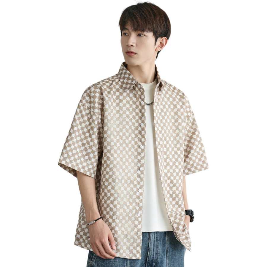 BALENO BALENO Shirts Men's Lapel Thin Other