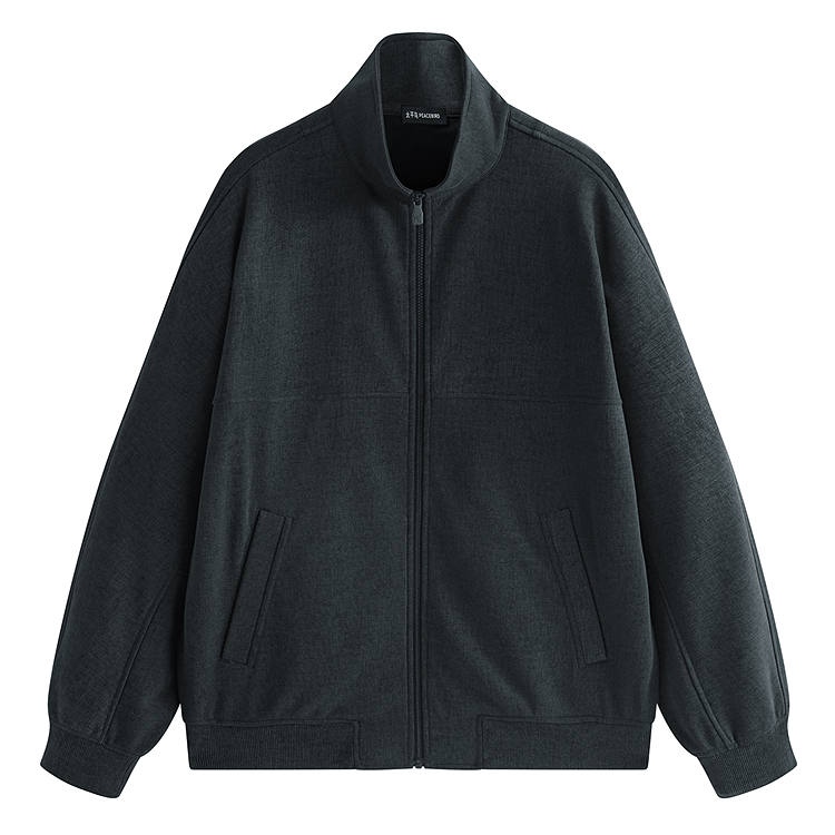 PEACEBIRD MEN Loose Fit Cardigan Sweatshirt Men's