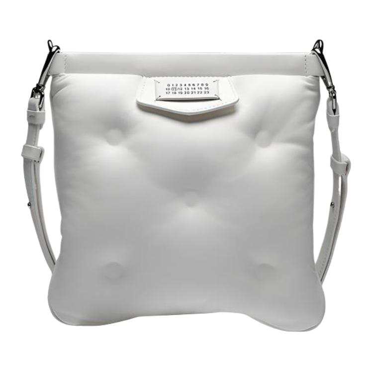 Maison Margiela Glam Slam Logo Patch Messenger Bag