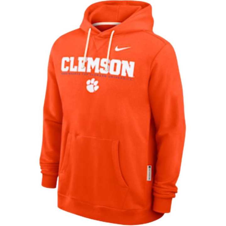 Nike Nike Clemson Sideline Men's Nike Dri-FIT College Pullover Hoodie