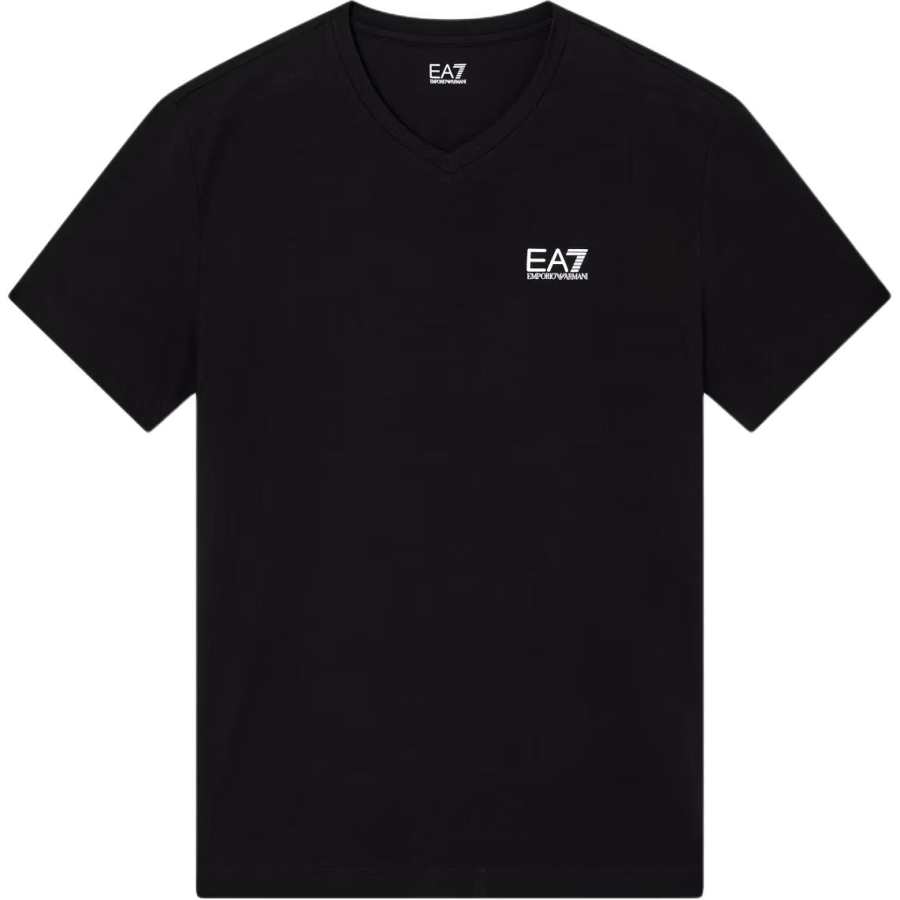 EMPORIO ARMANI Ea7 EMPORIO ARMANI Logo Printed V Neck T Shirt