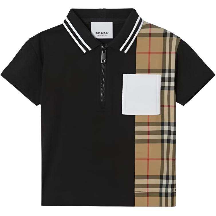 Burberry T Shirt Black Infant And Toddler
