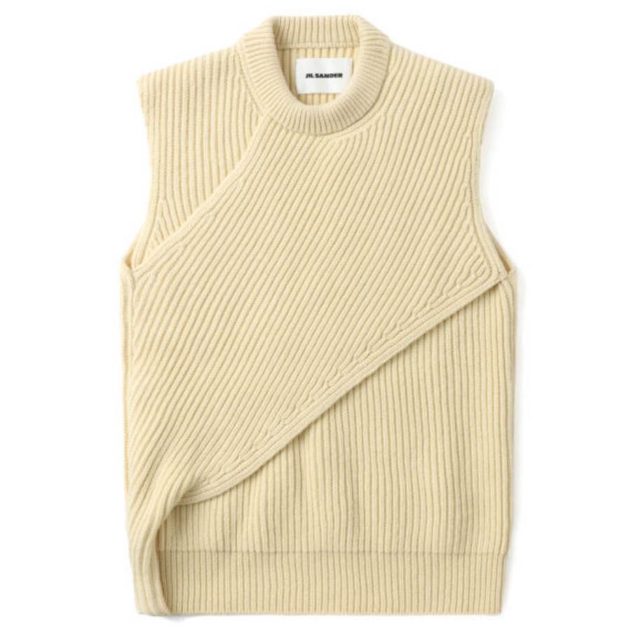 JIL SANDER Knitwear Men's Brown Crew Neck Moderate