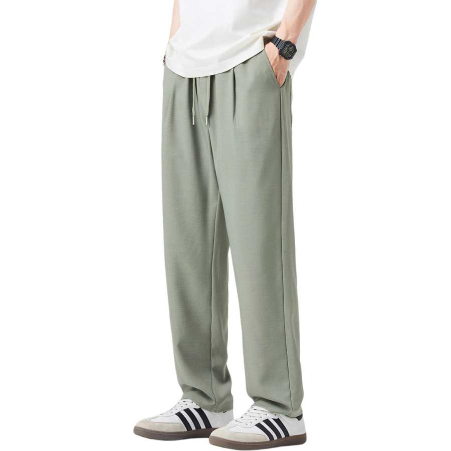 BALENO Casual Pants Men's Thin Straight Fit Pants