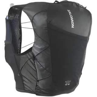 SALOMON 12L Mountaineering Bag Outdoor Bag Nylon Black Unisex