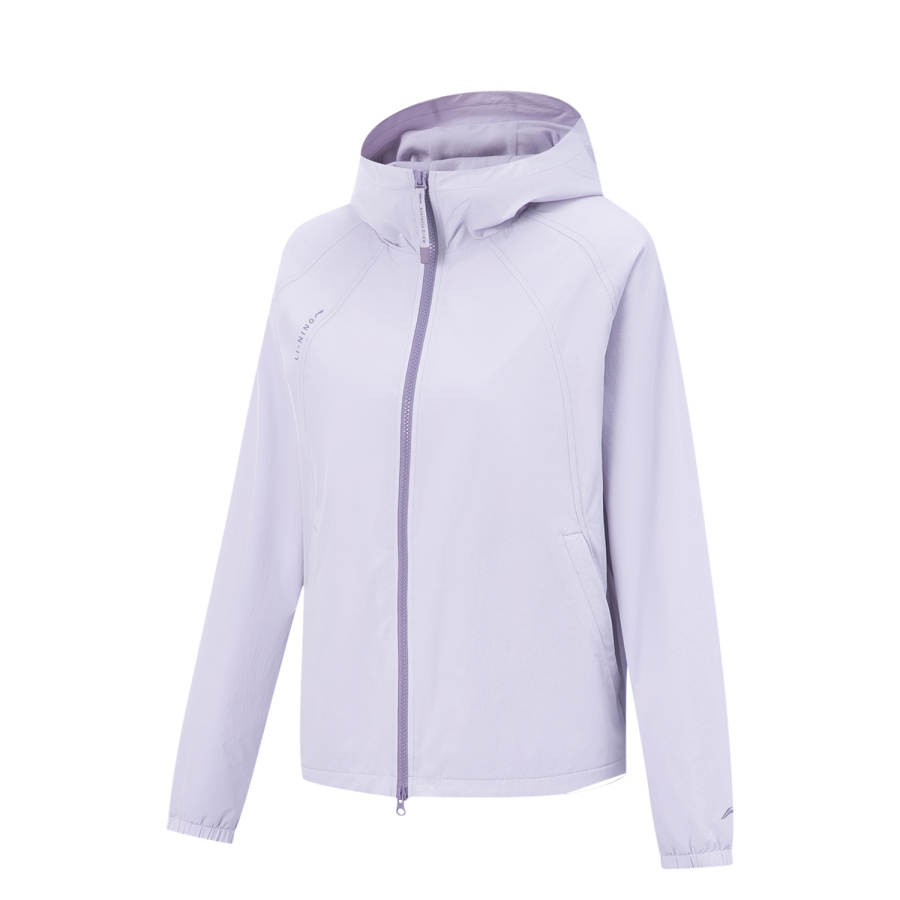 Li-Ning Li Ning Fitness Series Trench Coat Women's Sea Salt Purple
