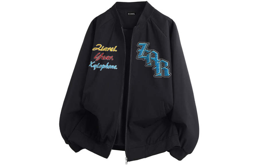 ZIAREL ZIAREL Jackets Unisex Baseball Collar Moderate Pilot