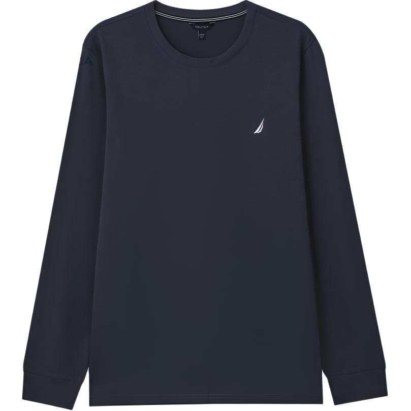 NAUTICA T Shirts Men's Crew Neck Moderate Straight Fit