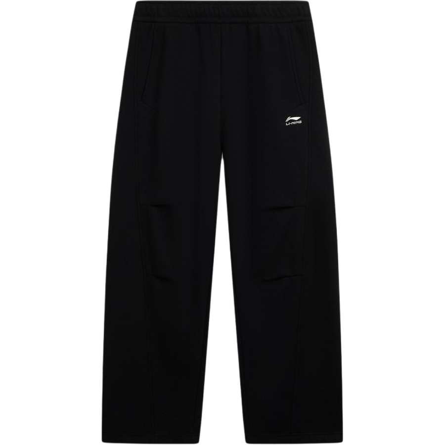Li-Ning Li Ning Sports Life Collection Fleece Lined Thermal Loose Fit Sports Fashion Versatile Letter Casual Pants Men's