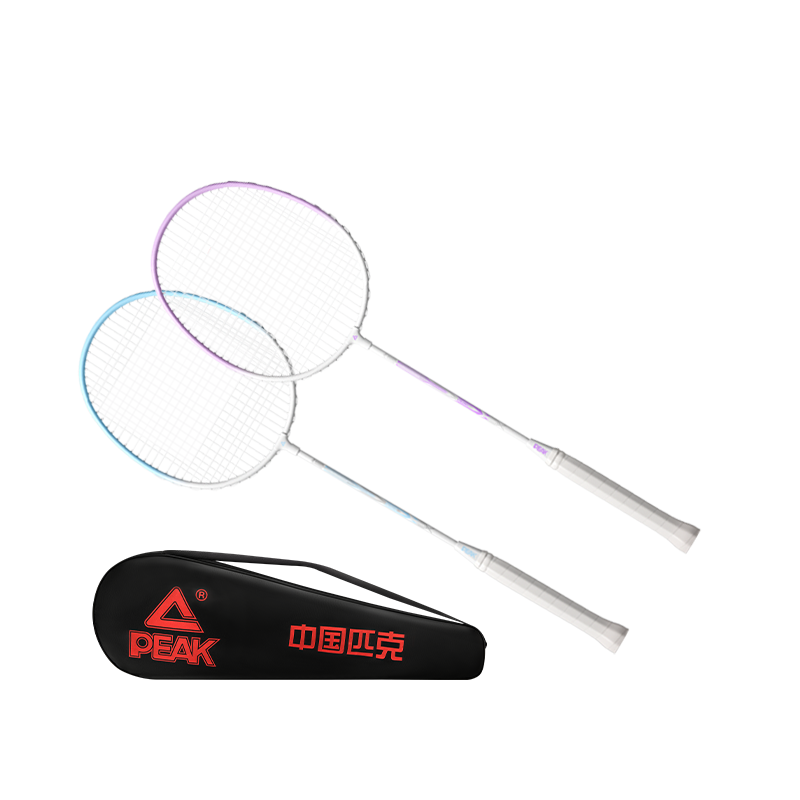 PEAK PEAK Iron Alloy Badminton Rackets Control Type All around Defense Entry level Unisex Compatibility