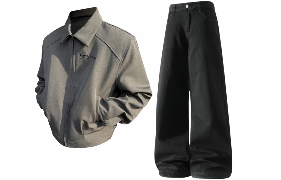 GWAF Casual Sportswear Unisex Lapel Moderate