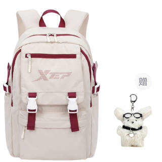 XTEP Oxford Backpack Unisex Red White