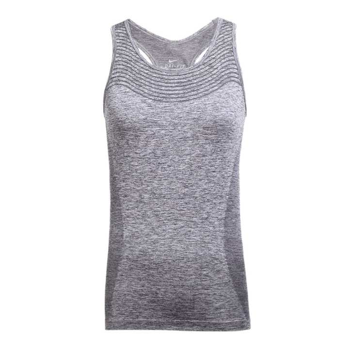Nike Nike Dri Fit Tank Tops Women's Black Crew Neck Moderate Other