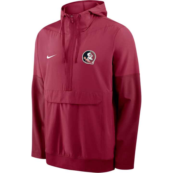 Nike Nike Florida State Anorak Men's Nike College 1/2-Zip Hooded Jacket