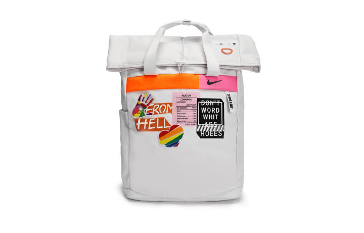 Nike Nike Fabric Backpack Unisex Light Silver Gray