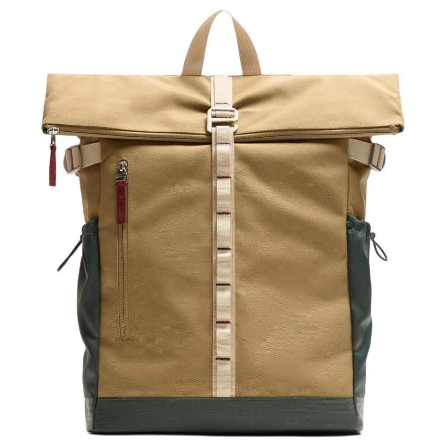 ZARA ZARA Polyester Backpack Large Men's Brown