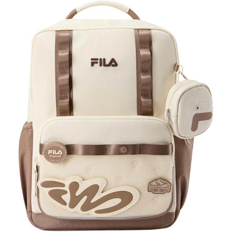 FILA KIDS Nylon Student Bag Kids' Oriental White