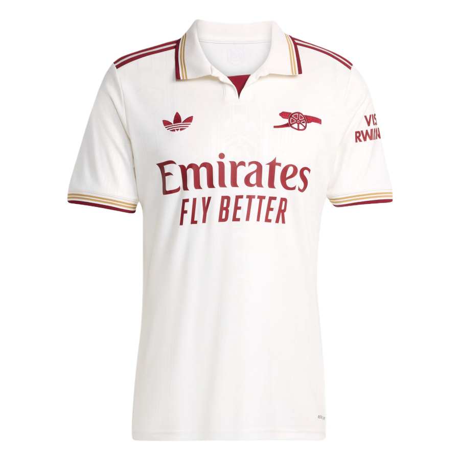 Adidas Originals SS25 ARSENAL THIRD Soccer Jersey Fan Edition Men's