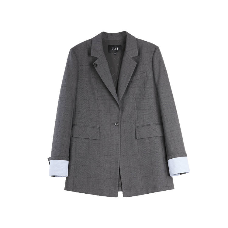 ELLE Business Suits Women's Dark Gray Moderate