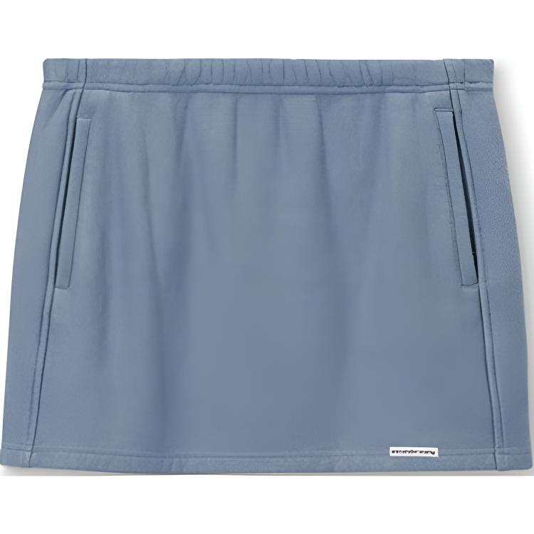 Alexander Wang FW24 Casual Short Skirts Women's Washed Vintage Blue