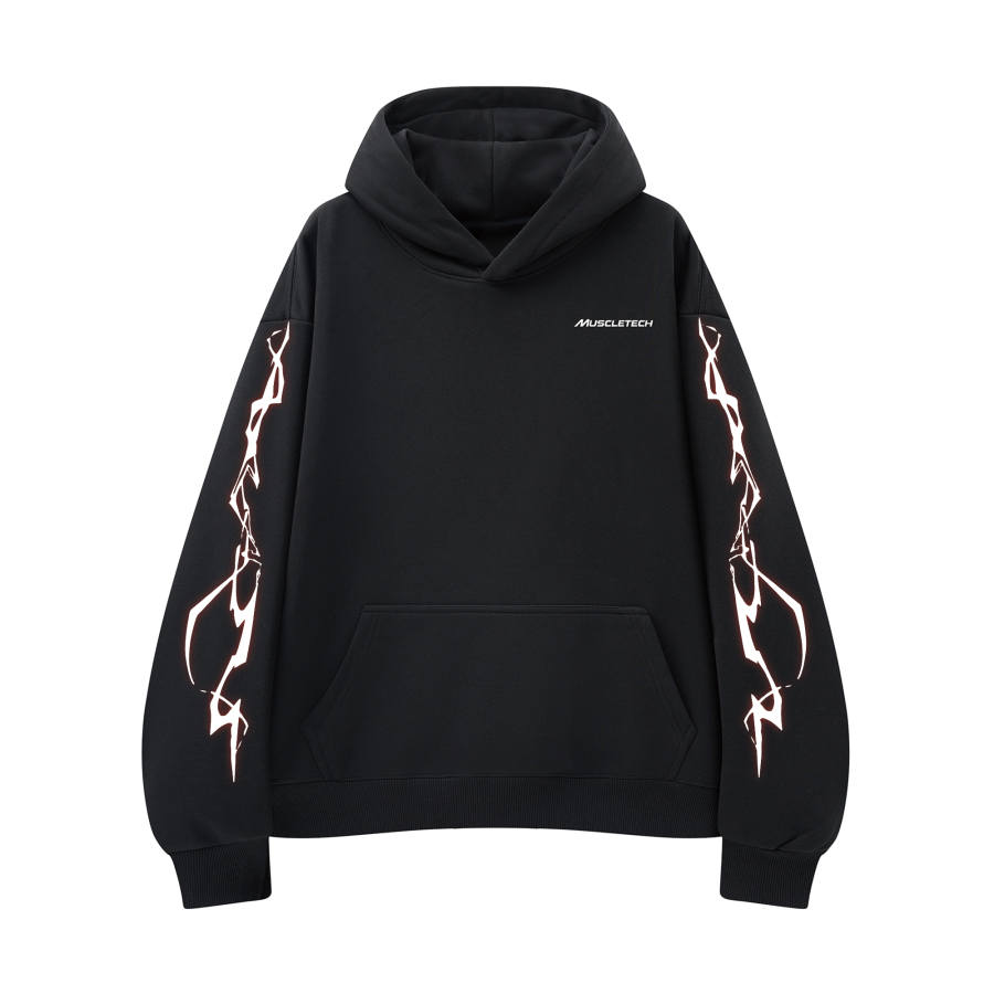 MUSCLETECH MUSCLETECH Sweatshirts Unisex Hooded Moderate Regular