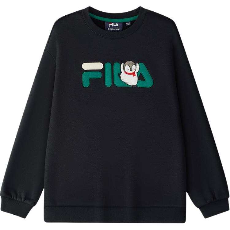 FILA Unisex Sweatshirts Crew Neck Moderate