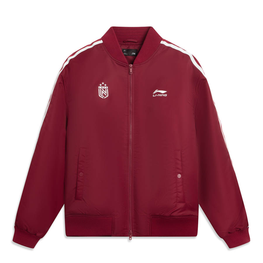 Li-Ning Li Ning Puffer Jacket Unisex Dark Berry Red