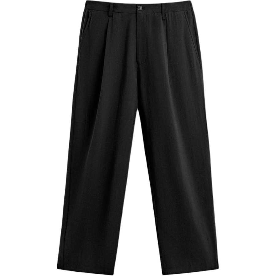 ZARA Casual Pants Men's Black Moderate Straight Fit Pants