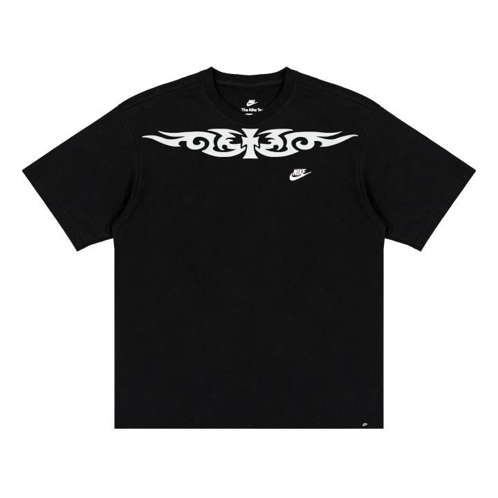 Nike Nike T Shirts Unisex Black Crew Neck Moderate Straight Fit