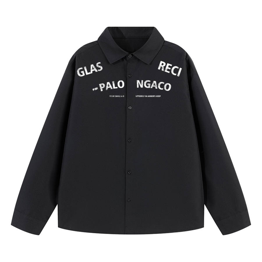 PAL ONGACO Shirts Unisex Lapel Moderate Other