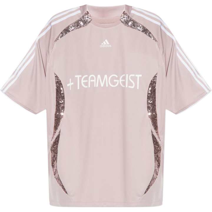 Adidas Adidas Teamgeist sequin-panelled jersey