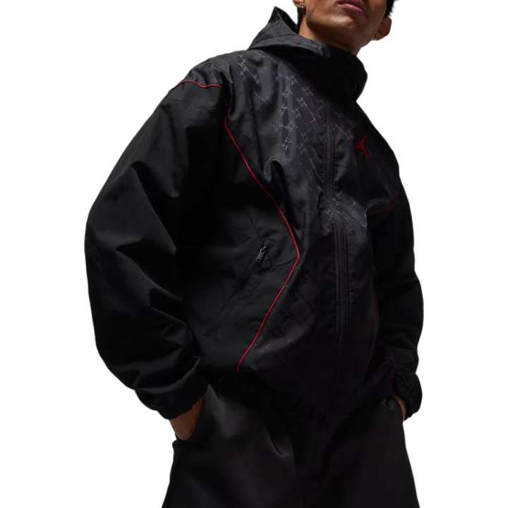 Jordan Jordan Apparel Jackets Men's Black Hooded Moderate Other