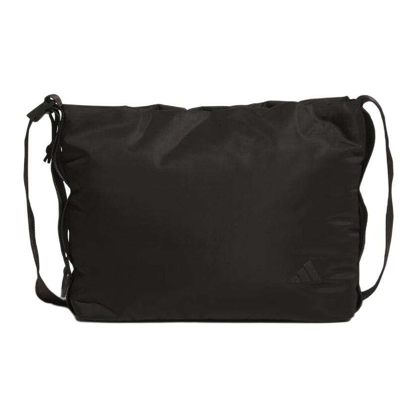 Adidas Adidas Polyester Shoulder Bag, Crossbody Bag Men's Black