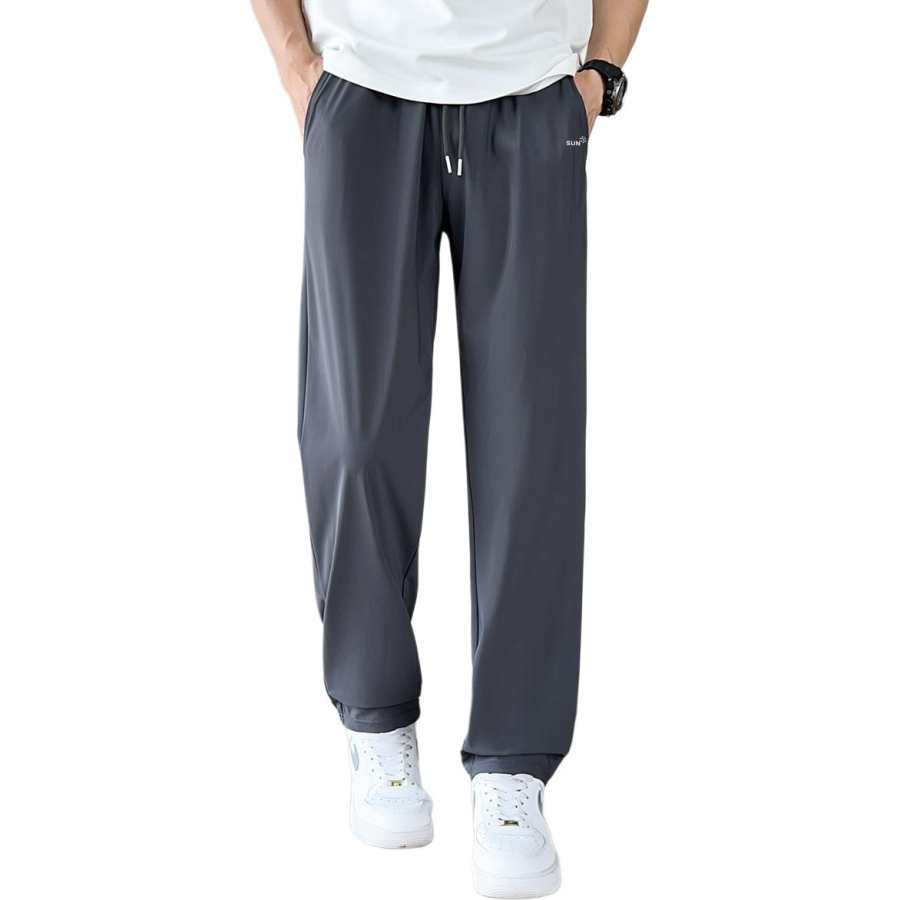 BALENO Casual Pants Men's Thin Straight Fit Pants