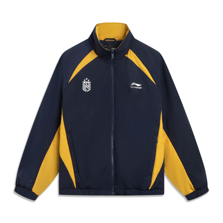 Li-Ning Li Ning Jackets & Coats Unisex Dark Marine Blue/Mineral Yellow