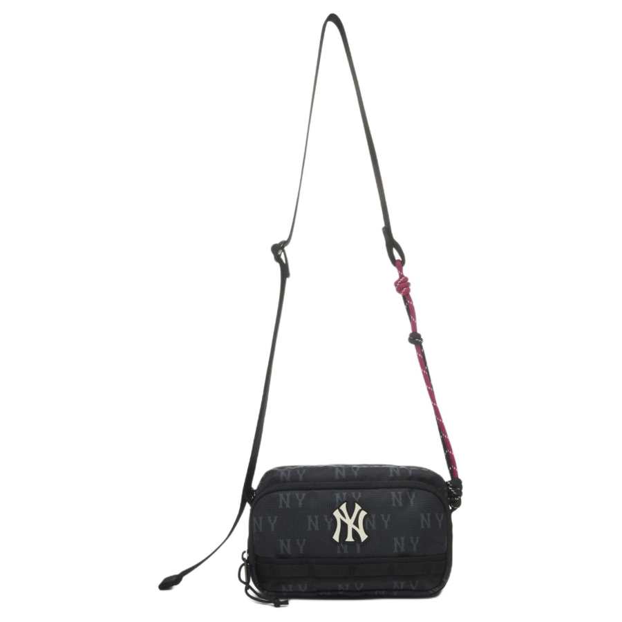 MLB MLB New York Yankees Polyester Crossbody Bag Unisex Black