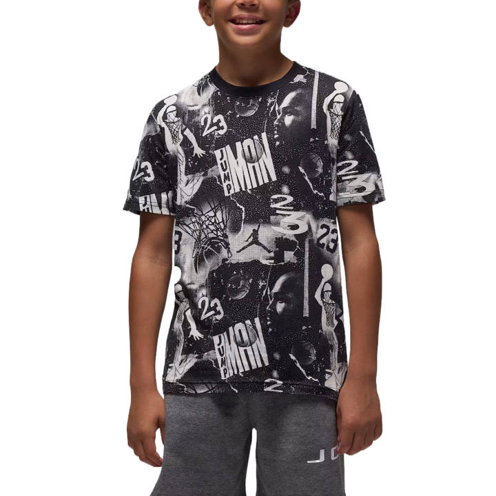 Jordan Jordan Kids T Shirts Crew Neck Moderate