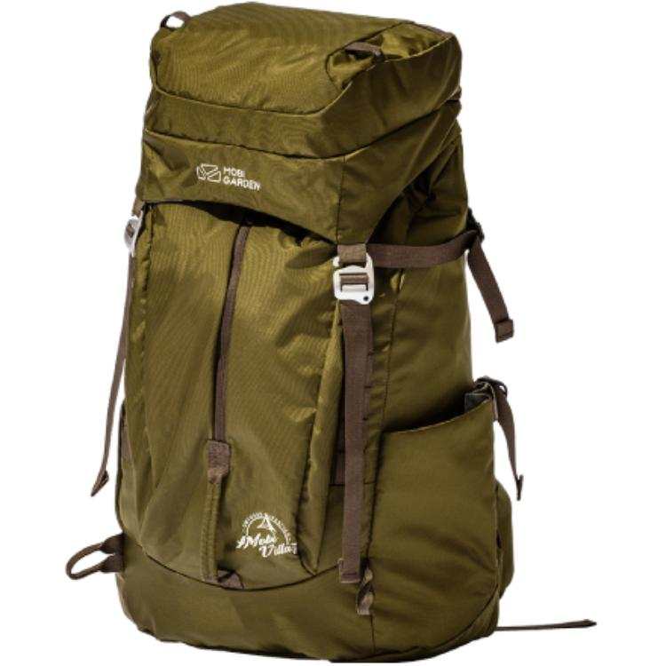 MOBI GARDEN 45L Mountaineering Bag Backpack Outdoor Bag Polyamide Olive Oils Green & Black Cyan Unisex