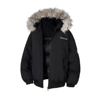 Xmithie Parka Coats Unisex Hooded Thickened