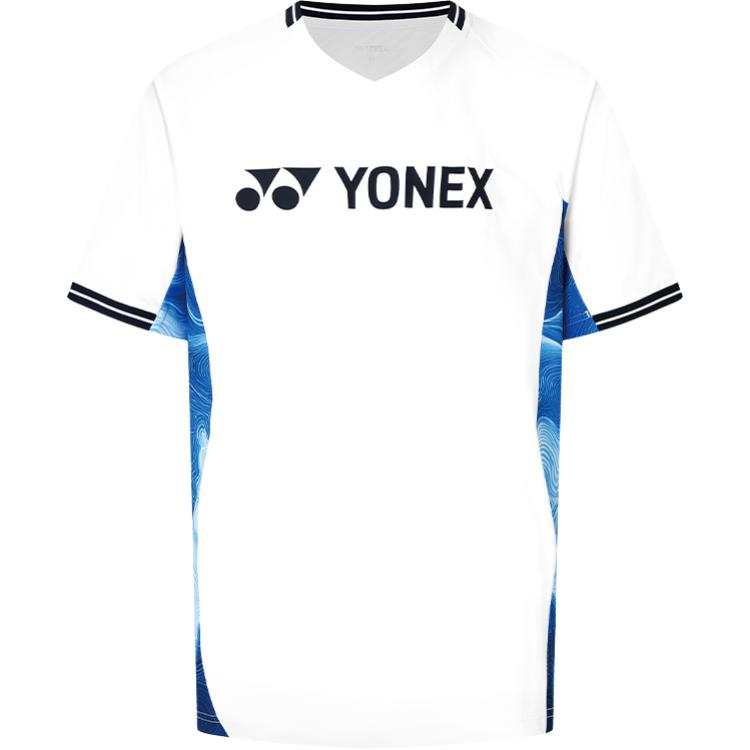 YONEX T Shirts Men's V Neck Moderate Straight Fit