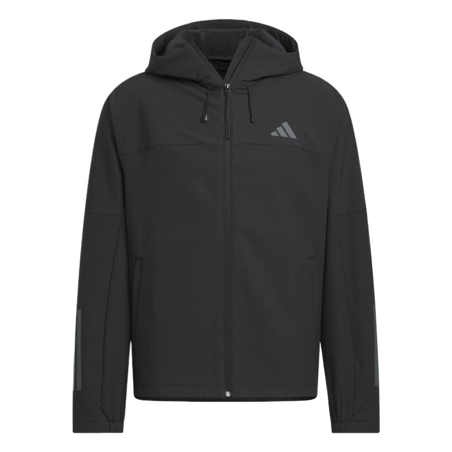 Adidas Adidas SOFT SHELL JACKET Sports Fleece Lined Hooded Coat Windproof And Waterproof Thermal Comfortable Jacket Unisex