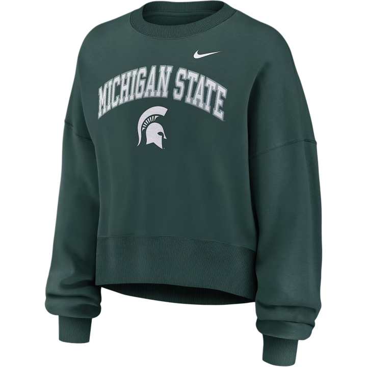 Nike Nike Michigan State Phoenix Arch Women's Nike College Pullover Crew