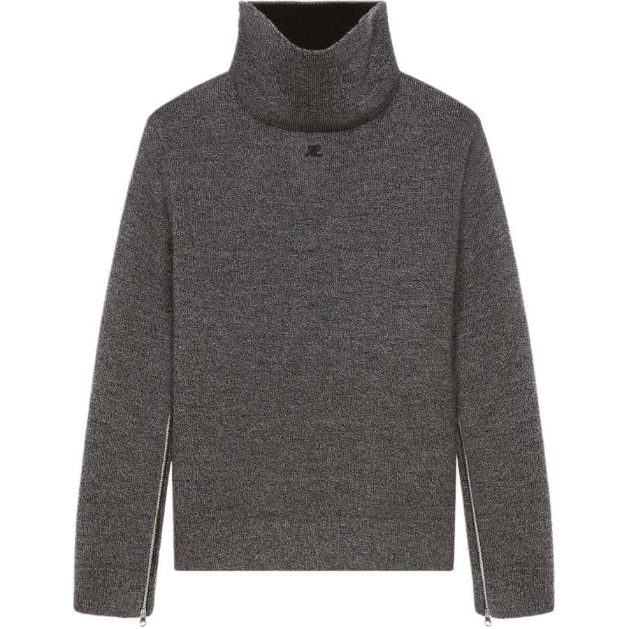 COURREGES Courreges high-neck sweater