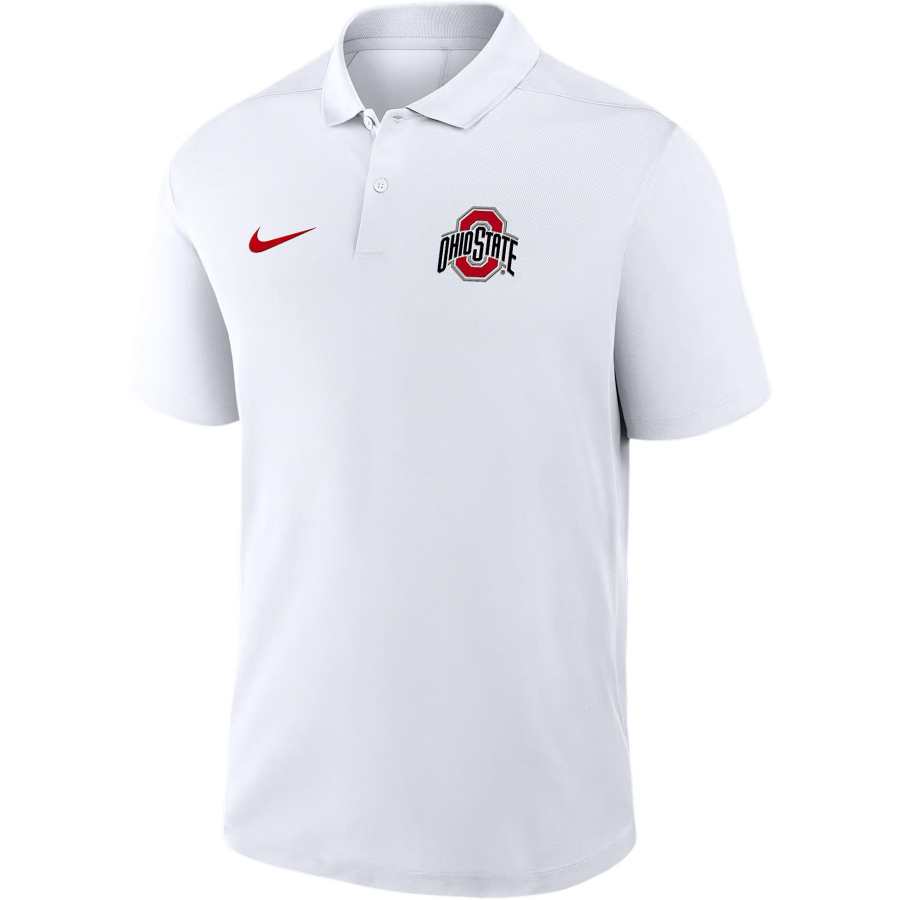 Nike Nike Ohio State Primetime Victory Primary Logo Men's Nike Dri FIT College Polo