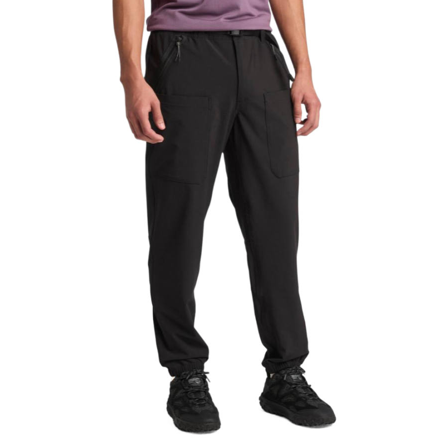 Timberland Casual Pants Men's Black Moderate Cuffed Pants