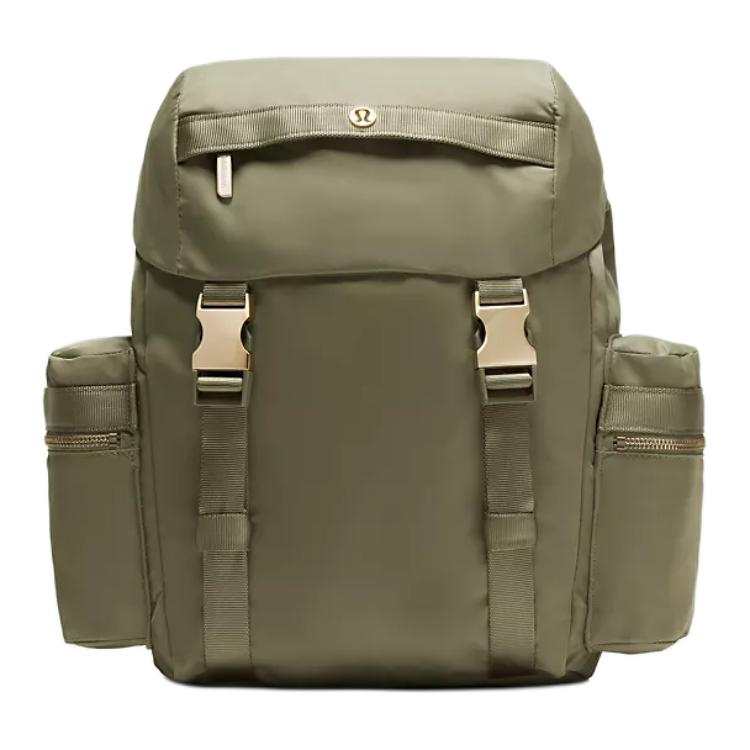 Lululemon Lululemon Wunderlust Nylon Backpack Unisex Laurel Green