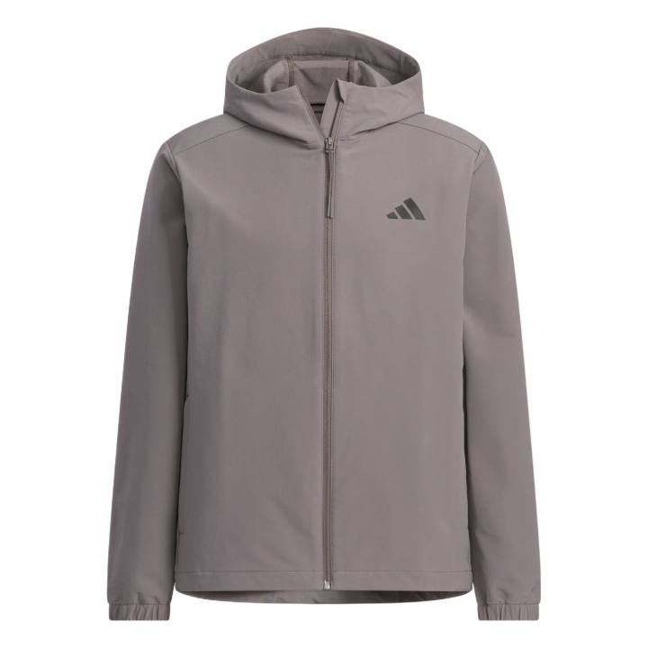 Adidas Adidas Softshell Jackets Unisex Charcoal Gray Hooded Non Detachable Moderate
