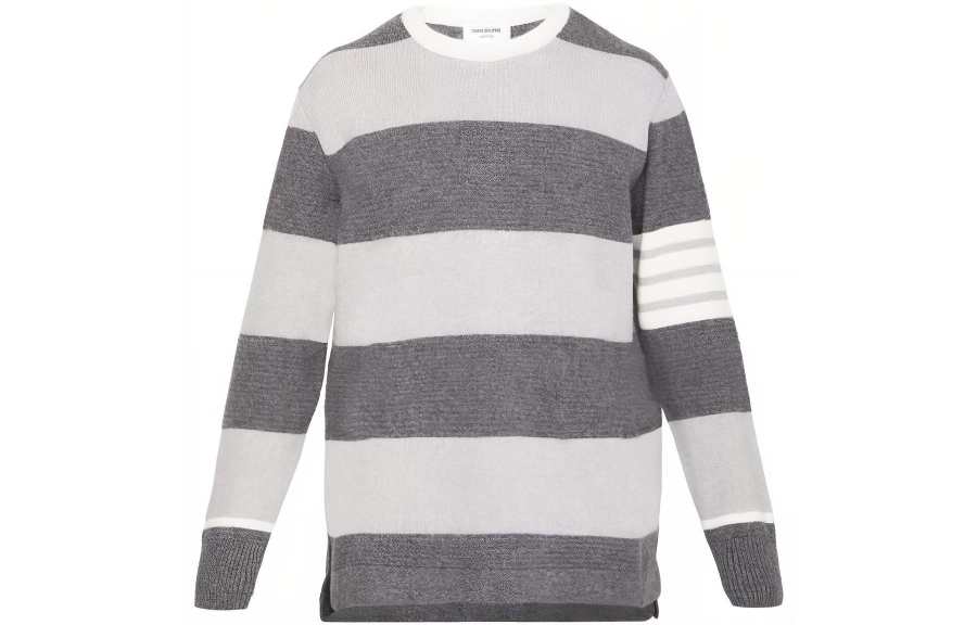 THOM BROWNE THOM BROWNE Striped Crewneck Jumper