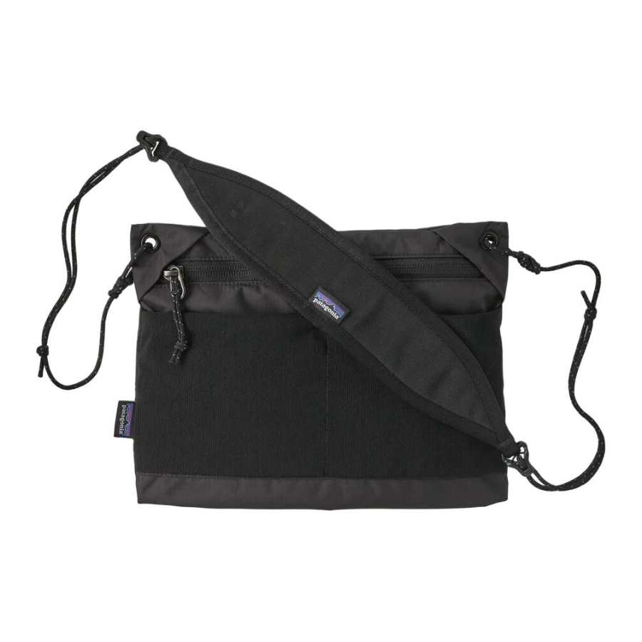 Patagonia Terravia Nylon Crossbody Bags Unisex Black